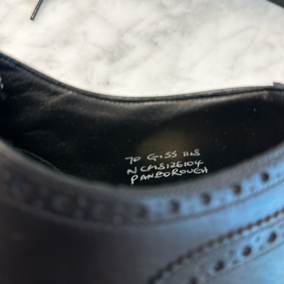 BRAND NEW - Church’s Cap Toe Black Oxfords - Size UK 7 - Picture 3 of 6